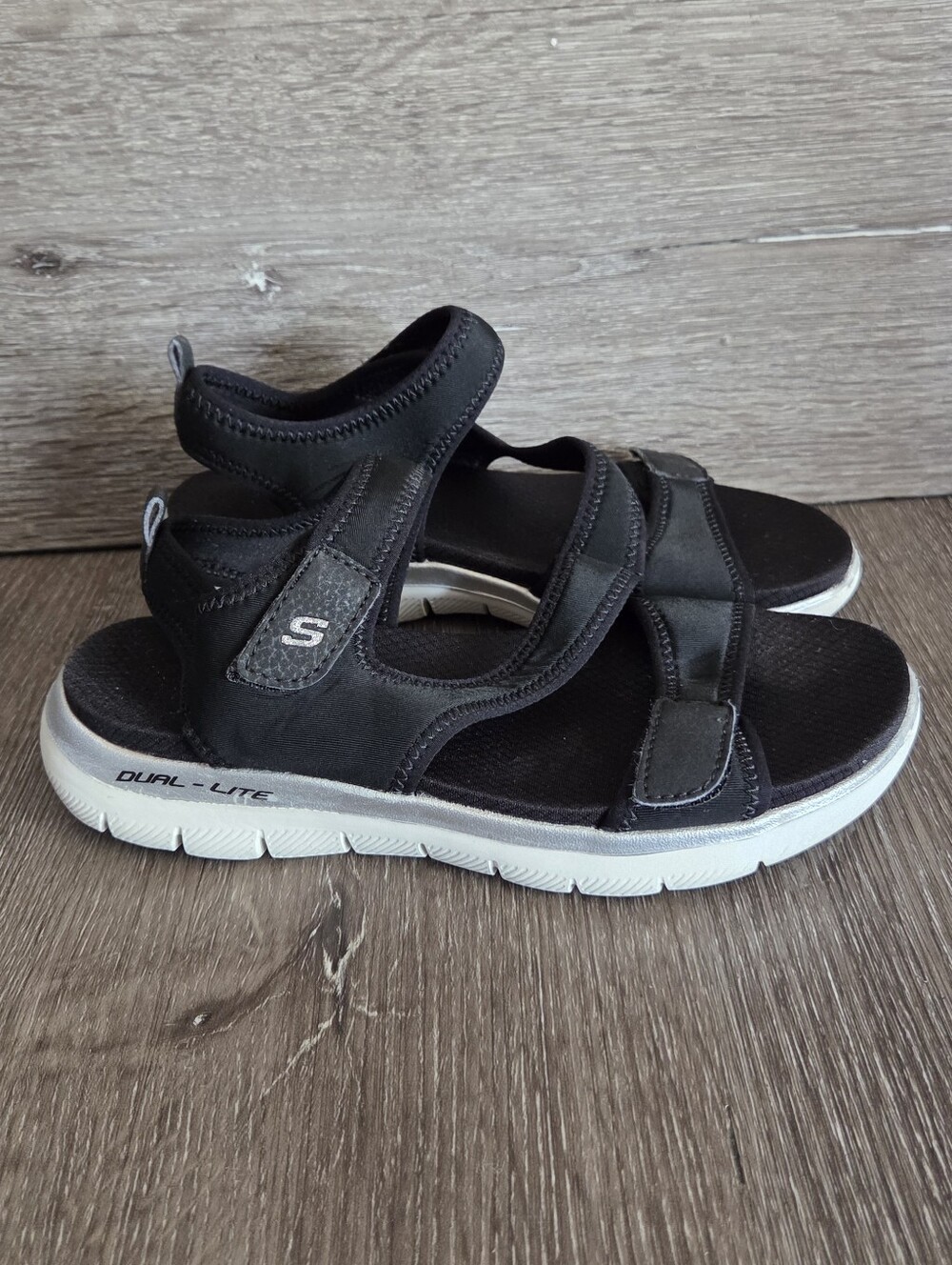 Skechers Flex Appeal 2.0 Summer Patrol Sport Sandals Size 6